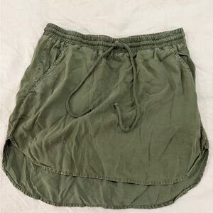 Cloth & Stone Sage Green Skirt